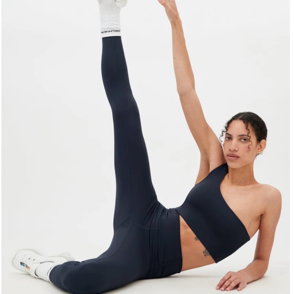 Girlfriend Collective Midnight Compressive High-Rise Leggings S NWT